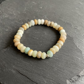 Amazonite Frosted Bracelet