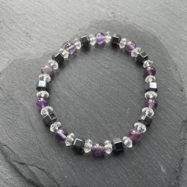Amethyst, Clear Quartz and...