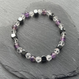 Amethyst, Clear Quartz and...
