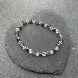 Amethyst, Clear Quartz and...