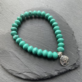 Turquoise Howlite Bracelet