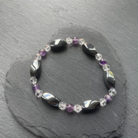 Amethyst, Clear Quartz and...
