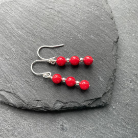 Coral Earrings