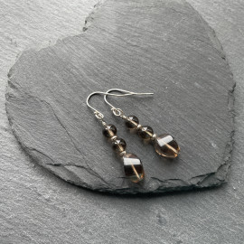 Smoky Quartz 2 Earrings