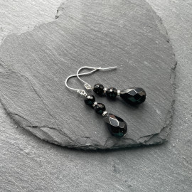 Black Onyx Earrings