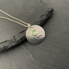 Sterling Silver Textured...