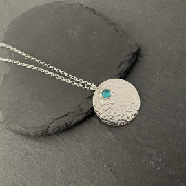 Sterling Silver Textured...