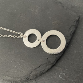 Sterling Silver Textured...