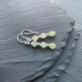 Prehnite Earrings