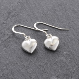 Sterling Silver Puffy Heart...