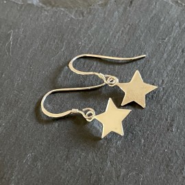 Sterling Silver Medium Star...