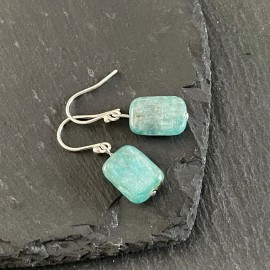 Kyanite Rectangle Earrings