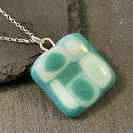 Sterling Silver & Teal...
