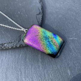 Sterling Silver & Rainbow...