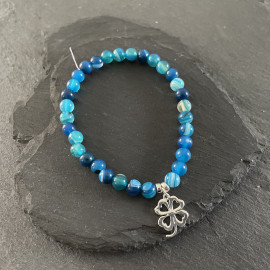 Blue Banded Agate &...