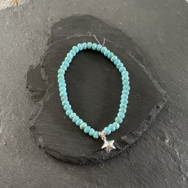 Magnesite & Sterling Silver...