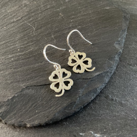 Sterling Silver Four Leaf...