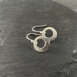 Sterling Silver Textured...